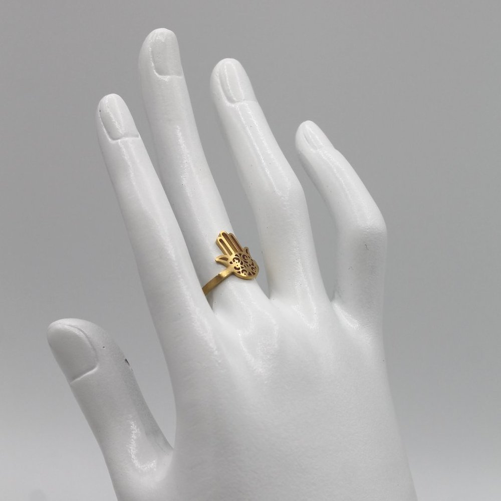 Hamsa hand protection against the evil ring - Picture 4 of 6